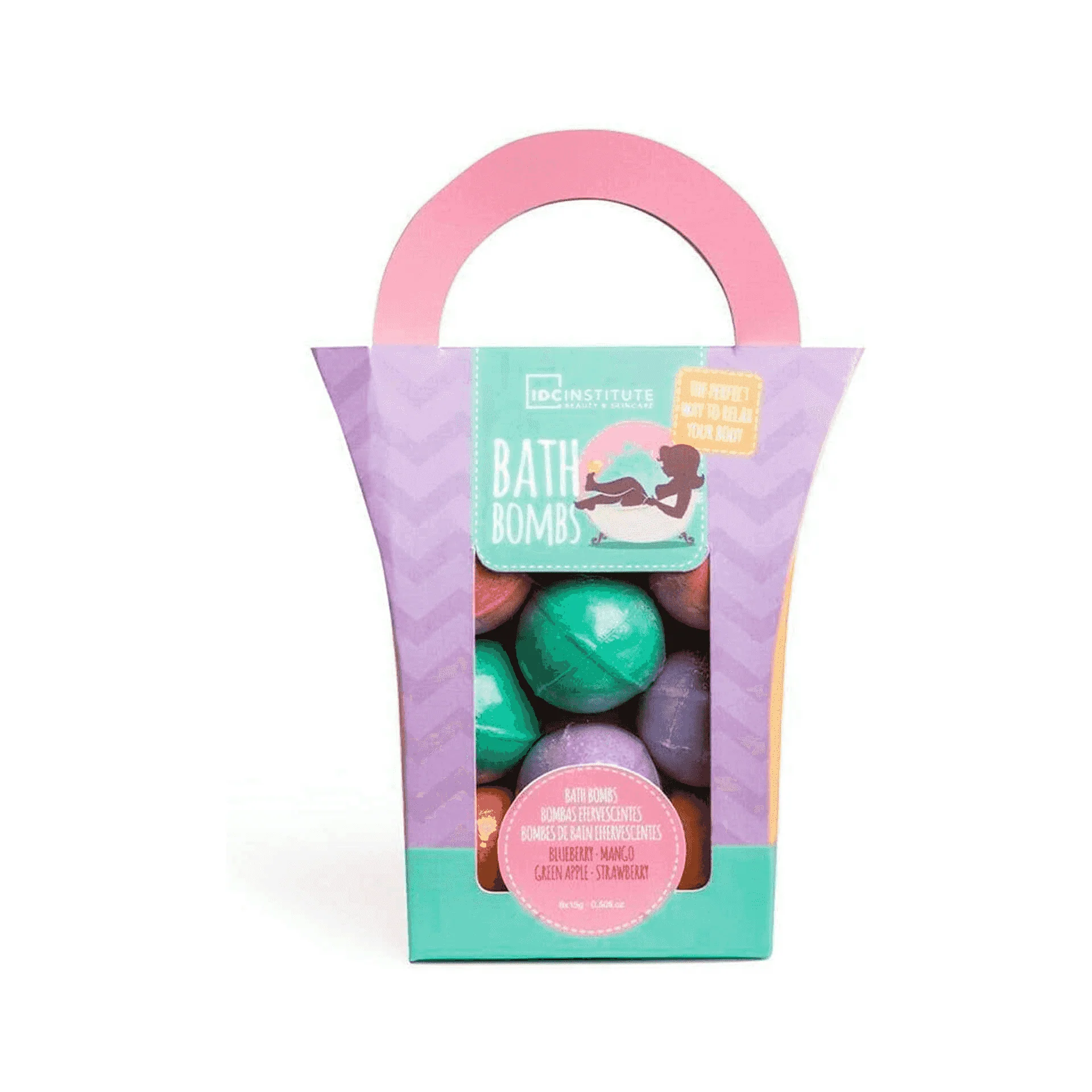 Bombas de Baño Smoothie Box Fizzers IDC Institute 8x15g