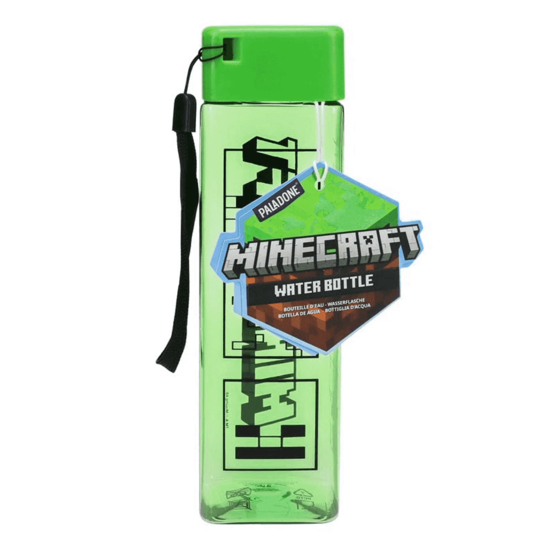 Botella de Agua Creeper  Minecraft  500 ml