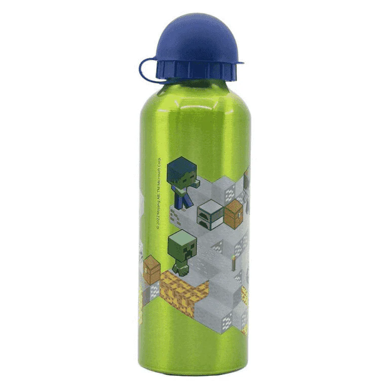 Botella de Aluminio Infantil 530 ml Minecraft Isometric - Image 2