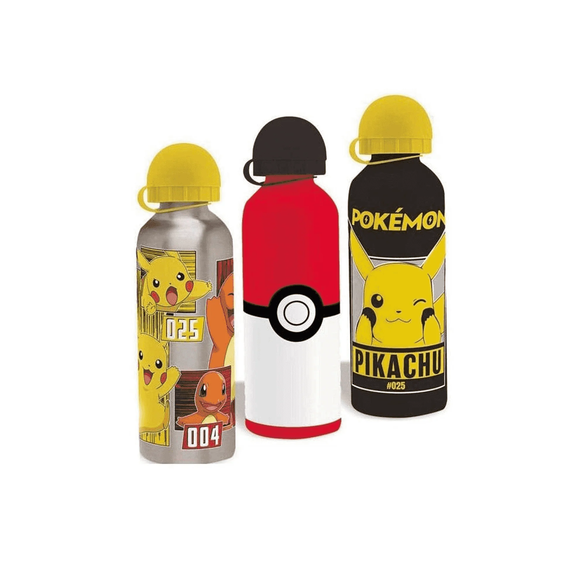 Botella de Aluminio Pokémon 500 ml Surtidas