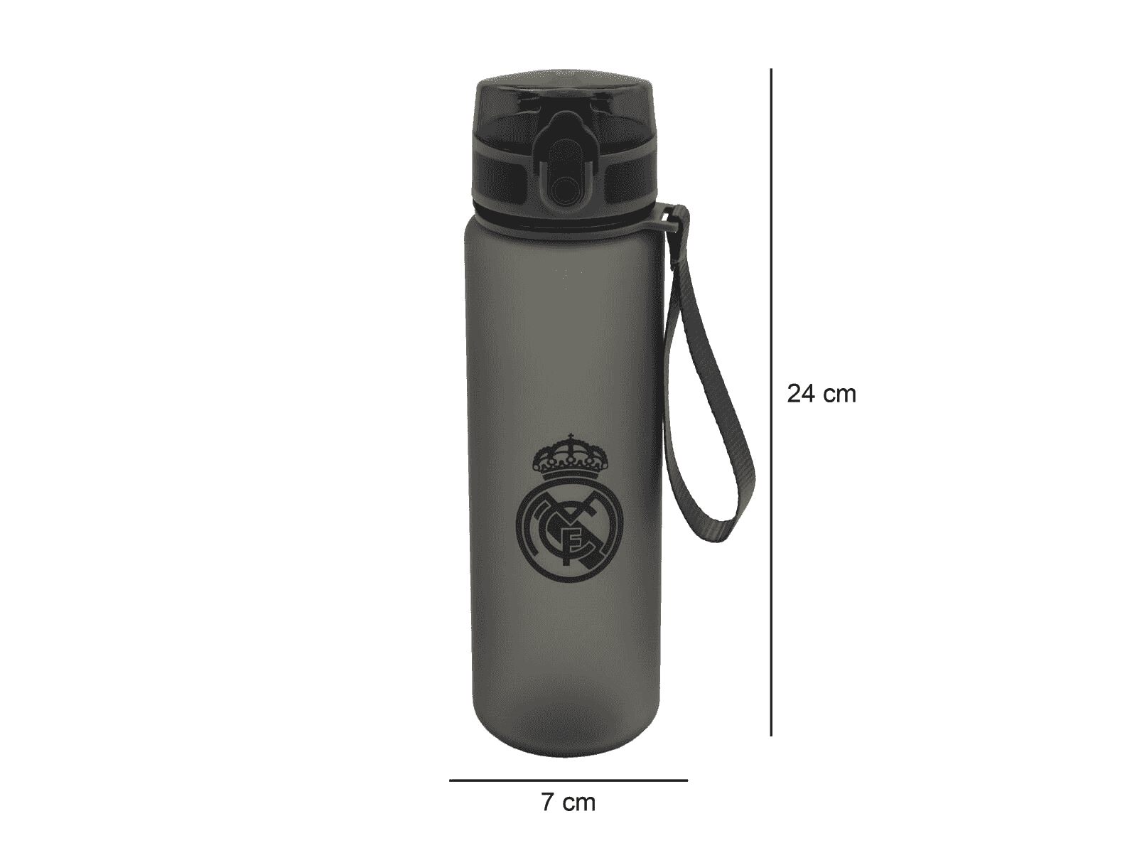 Botella Deportiva Real Madrid 650 ml con Indicador de Hidratación - Image 3
