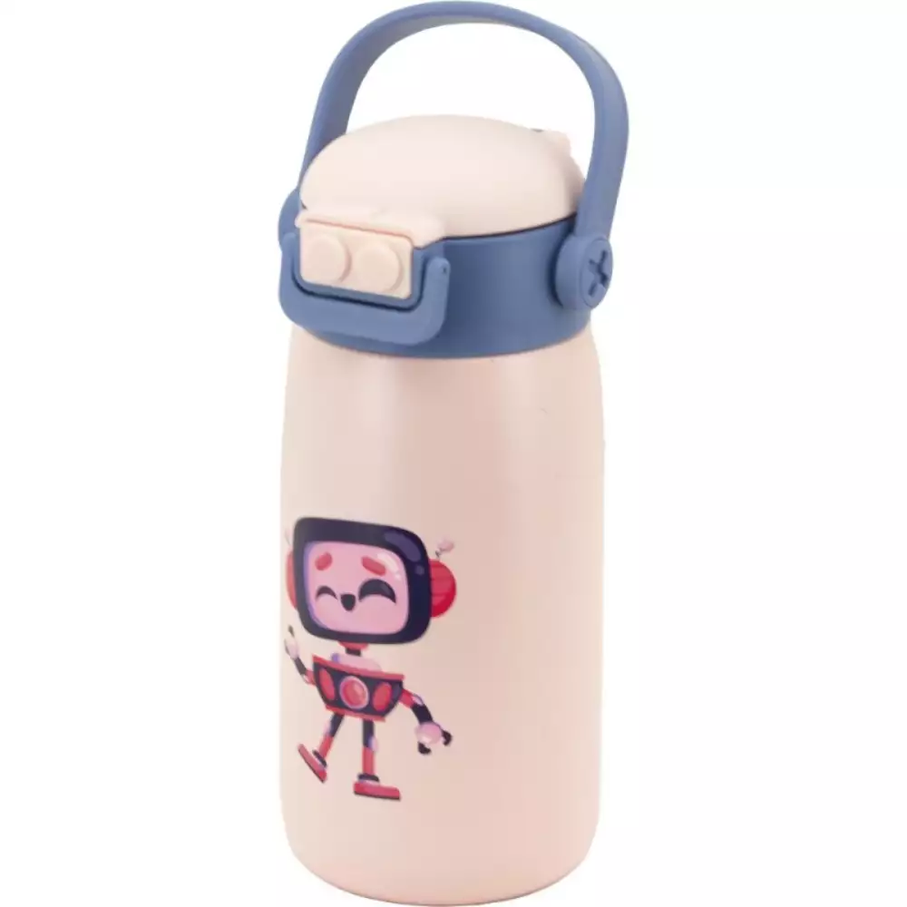 Botella Infantil Robot Rosa 560 ML Tandem