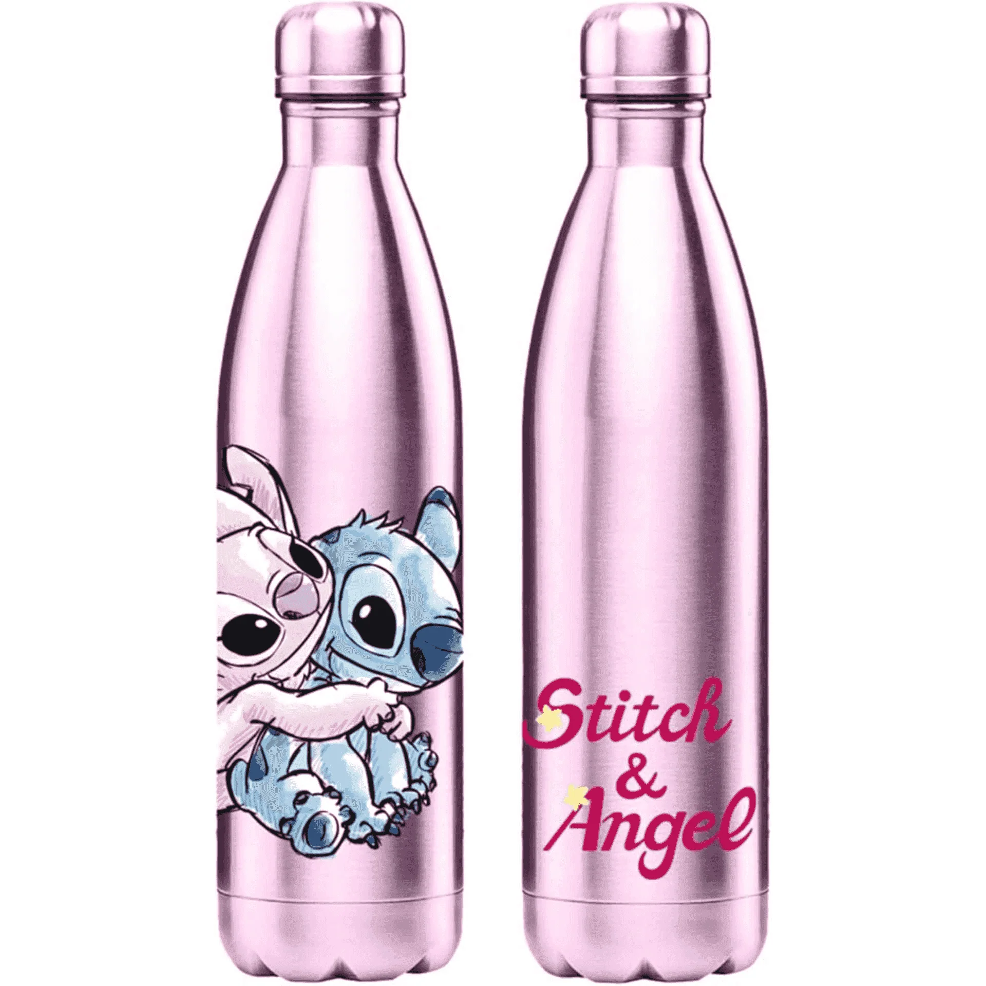 Botella Isotérmica Stitch & Angel - 500 ml de Acero Inoxidable - Image 3