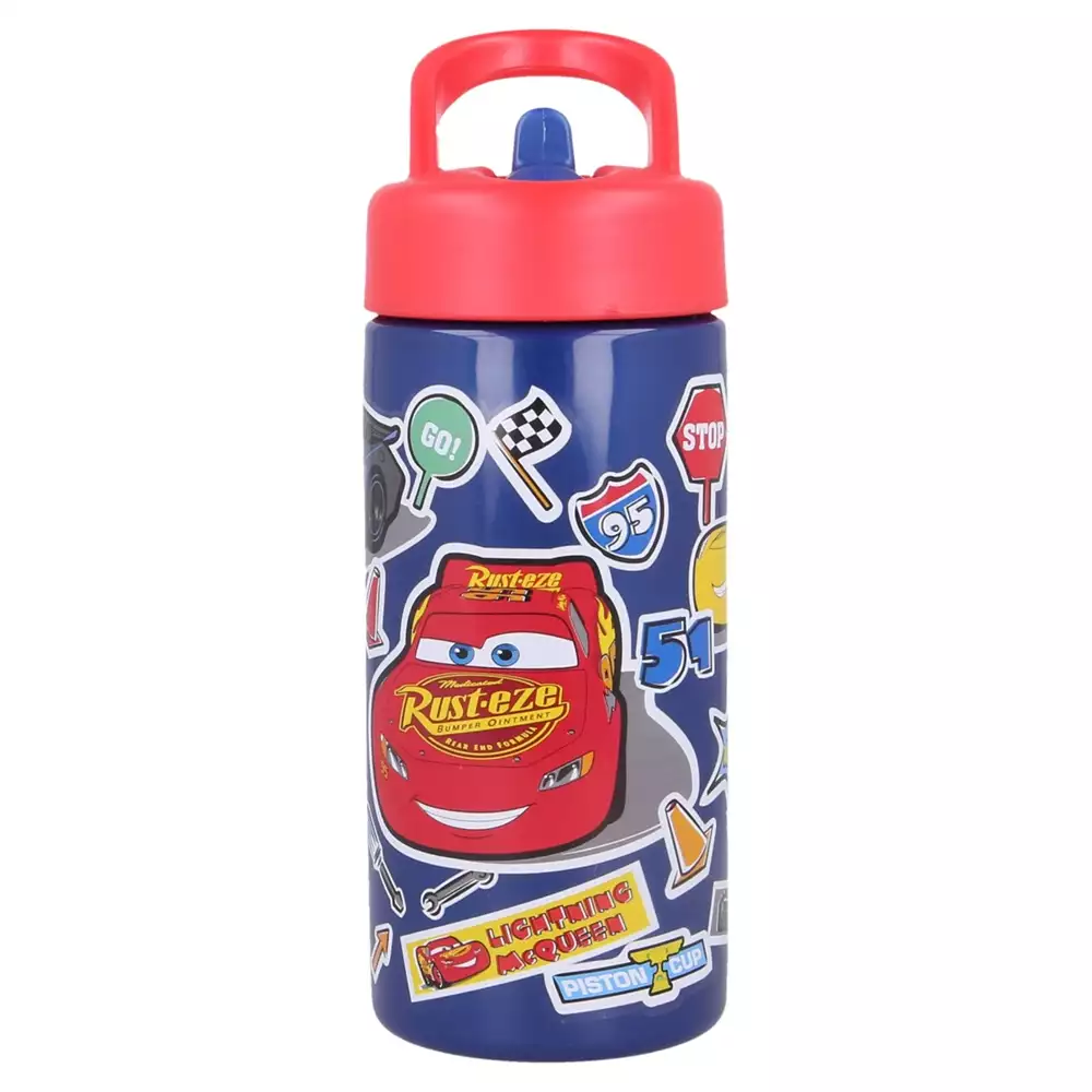 Botella PP Playground Cars Stickers 410 ML
