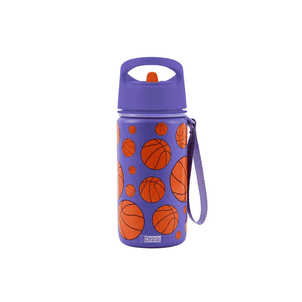 Botella Térmica 420 ml Basketball iTotal – Botella deportiva infantil de baloncesto