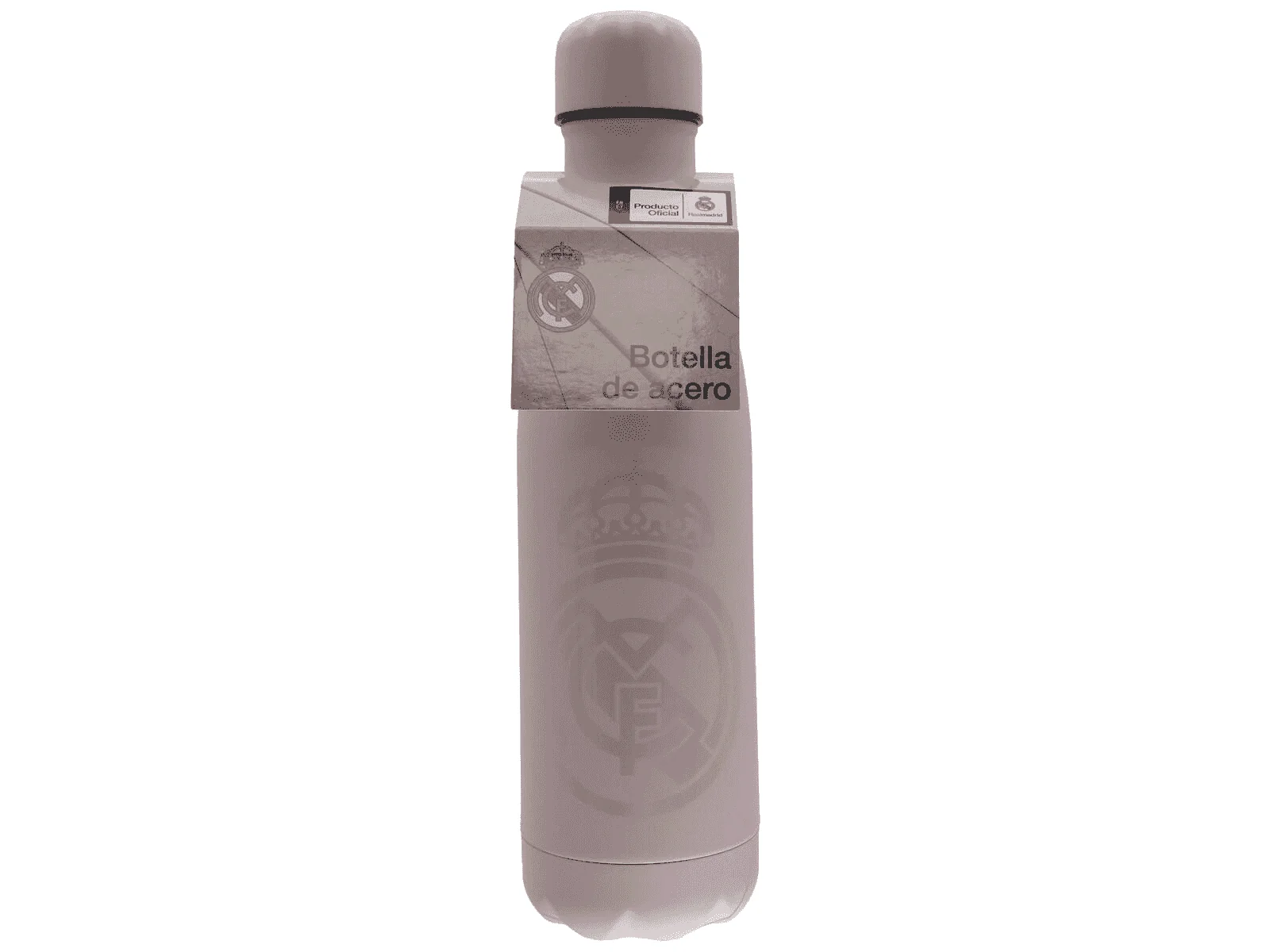 Botella Térmica Real Madrid Rosa 500 ml Acero Inoxidable Doble Pared