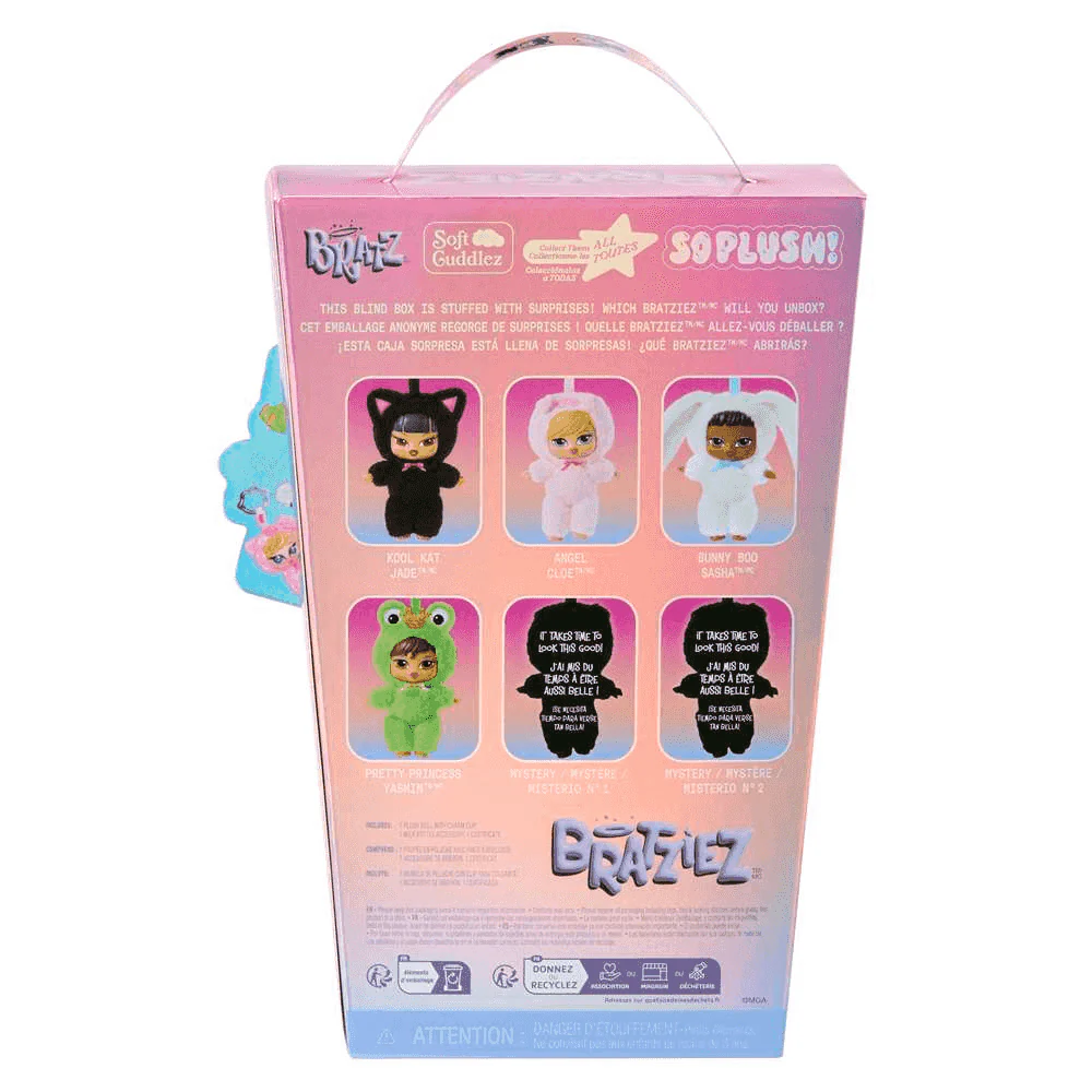 Bratz Bratziez – Muñeca Sorpresa Soft Cuddlez - Image 4