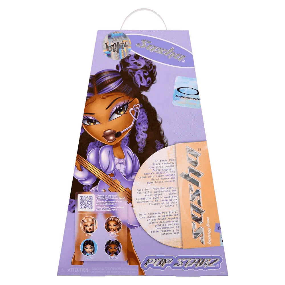 Bratz Pop Starz Doll Sasha – Muñeca estrella de la música con accesorios (6+ años) | MGA - Image 3