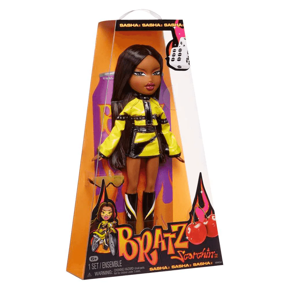 Bratz Scorchin’ Doll Sasha – Muñeca de moda con accesorios (6+ años) | MGA
