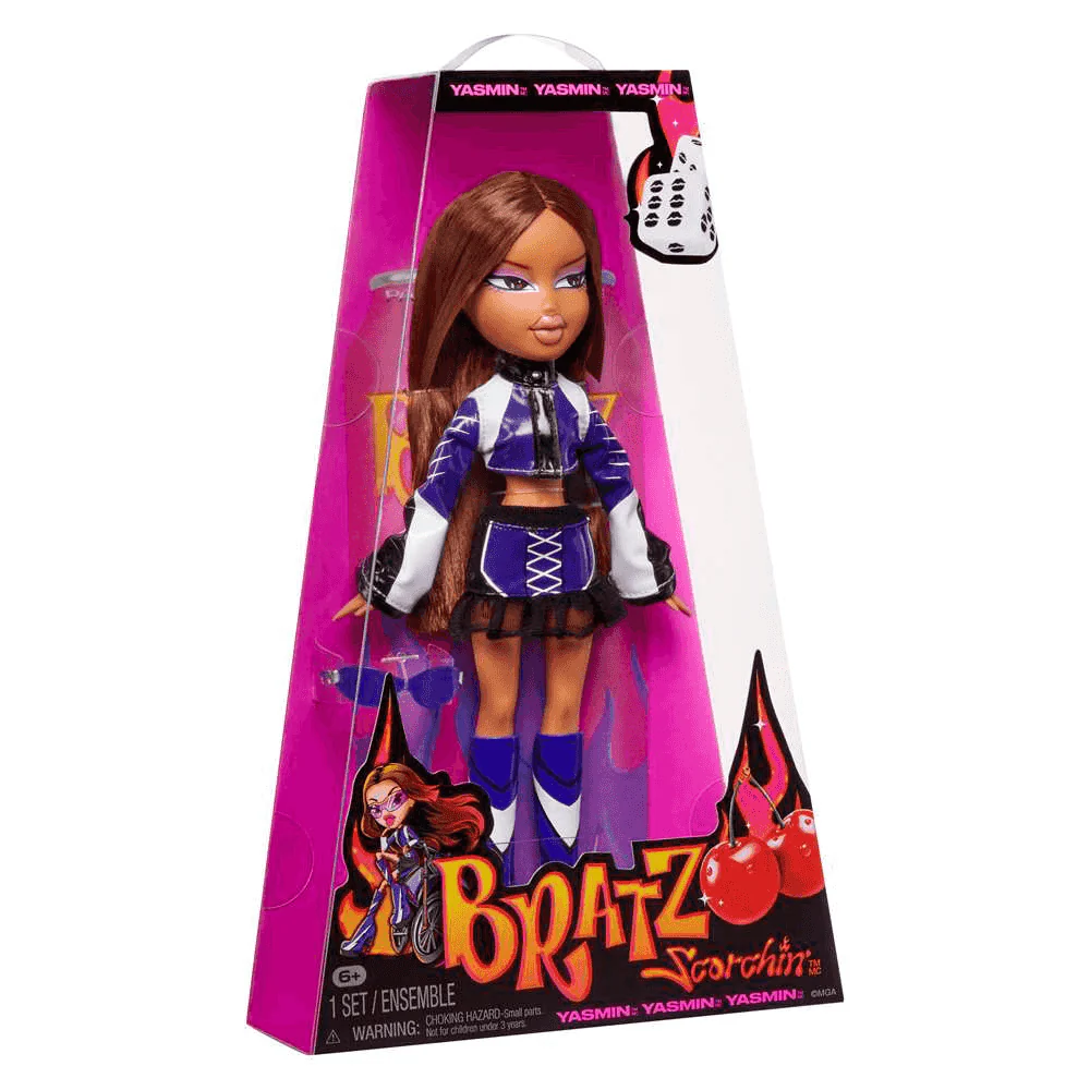 Bratz Scorchin’ Doll Yasmin – Muñeca de moda con accesorios (6+ años) | MGA