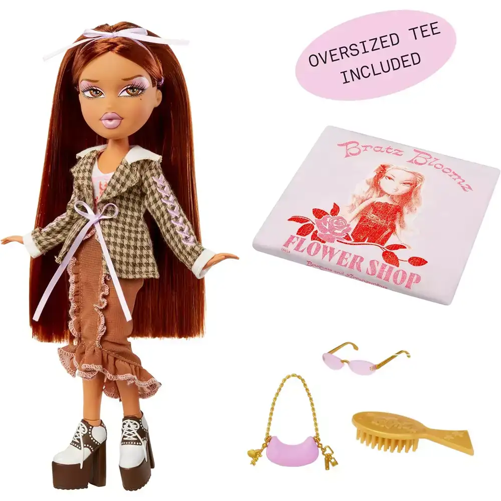 Bratz Stylin´ Yasmin Fashion Doll con camiseta personalizable - Image 3