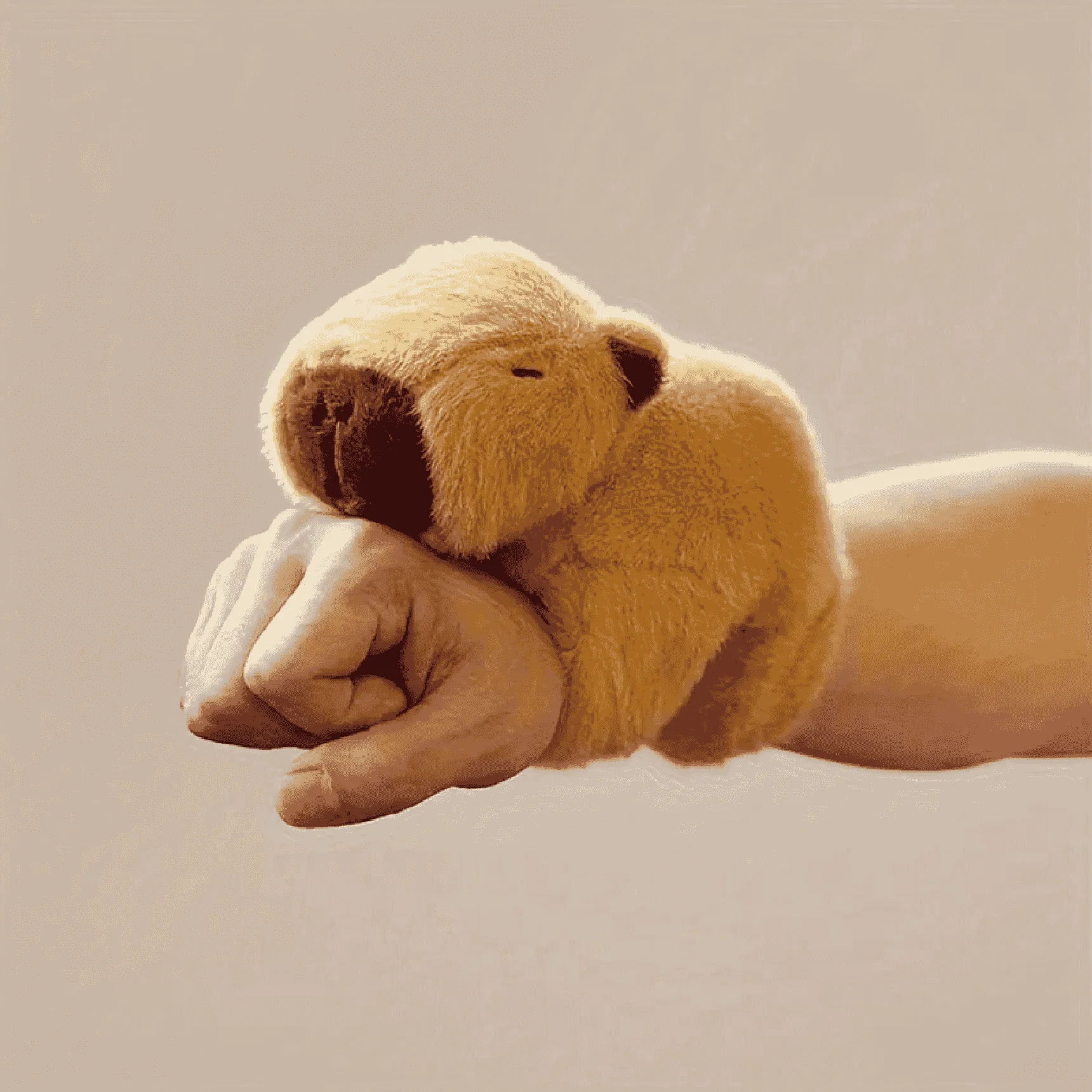 Brazalete Capibara de Peluche