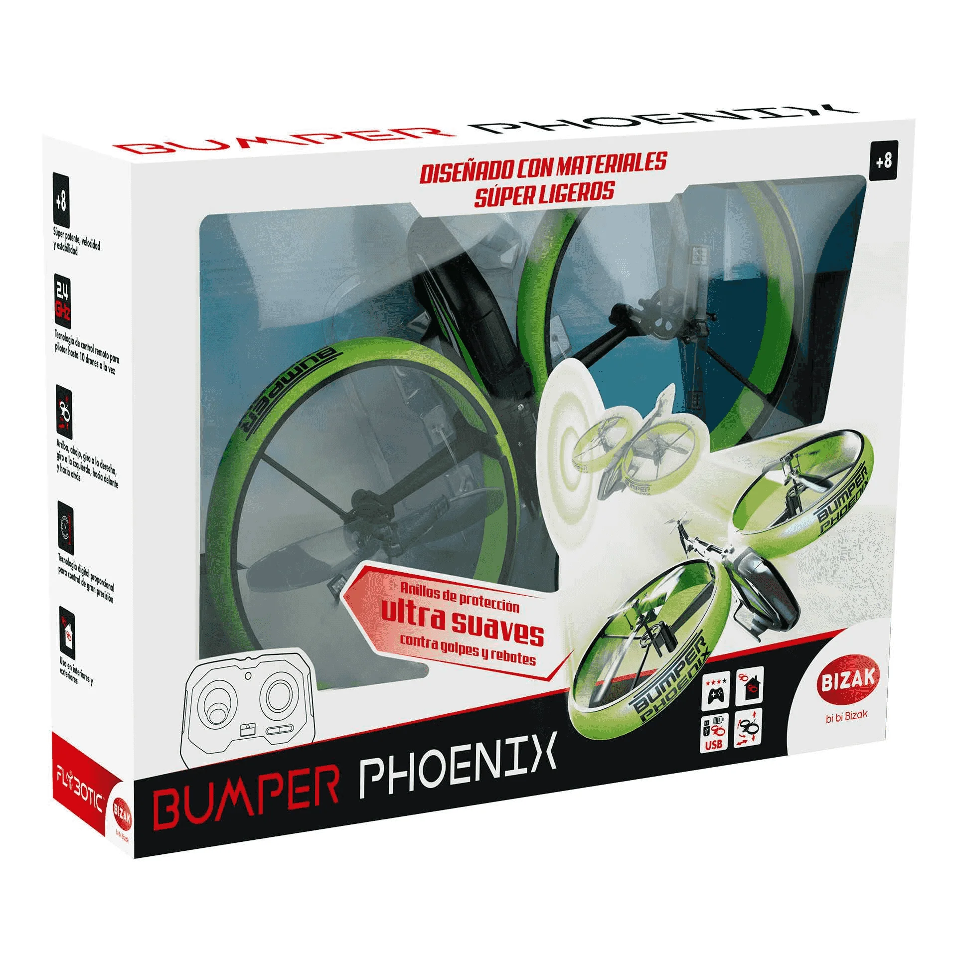 Bumper Phoenix Dron de Juguete - Image 2