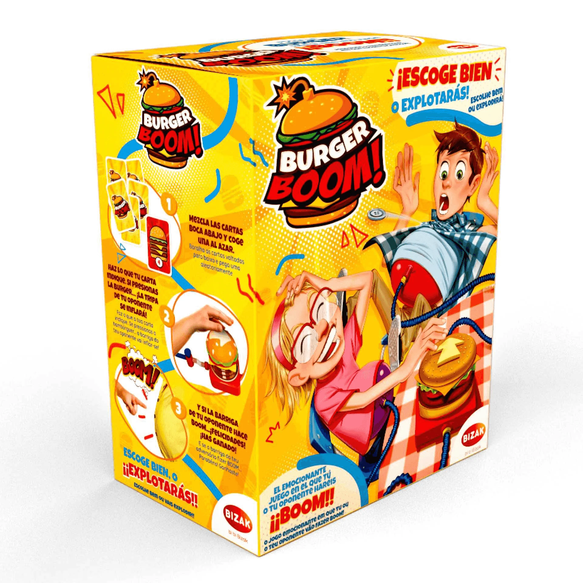 Burger Boom Juego de Mesa Familiar