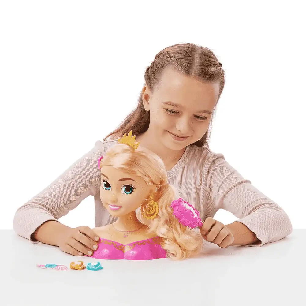 Busto de Peinado Sparkle Girlz Styling Princess – 50 accesorios - Image 3