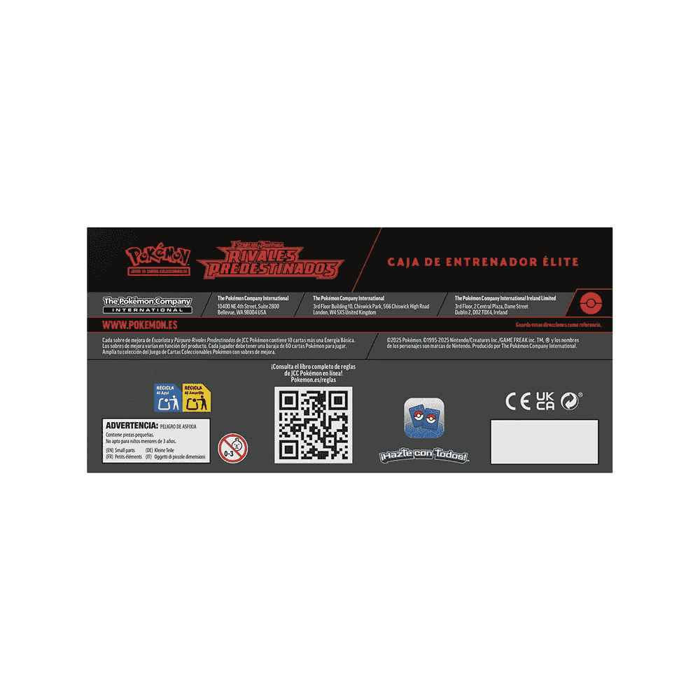 Caja de Entrenador Élite Pokémon TCG: Rivales Destinados – Edición Español (Mayo 2025) - Image 4