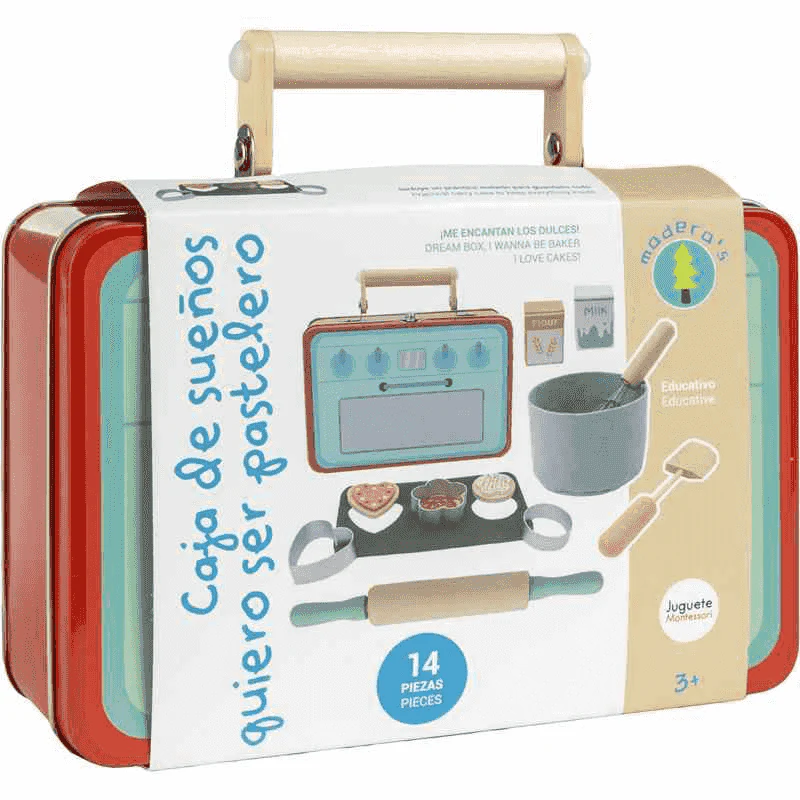 Caja de Sueños Quiero Ser Pastelero Juguete Infantil Madera