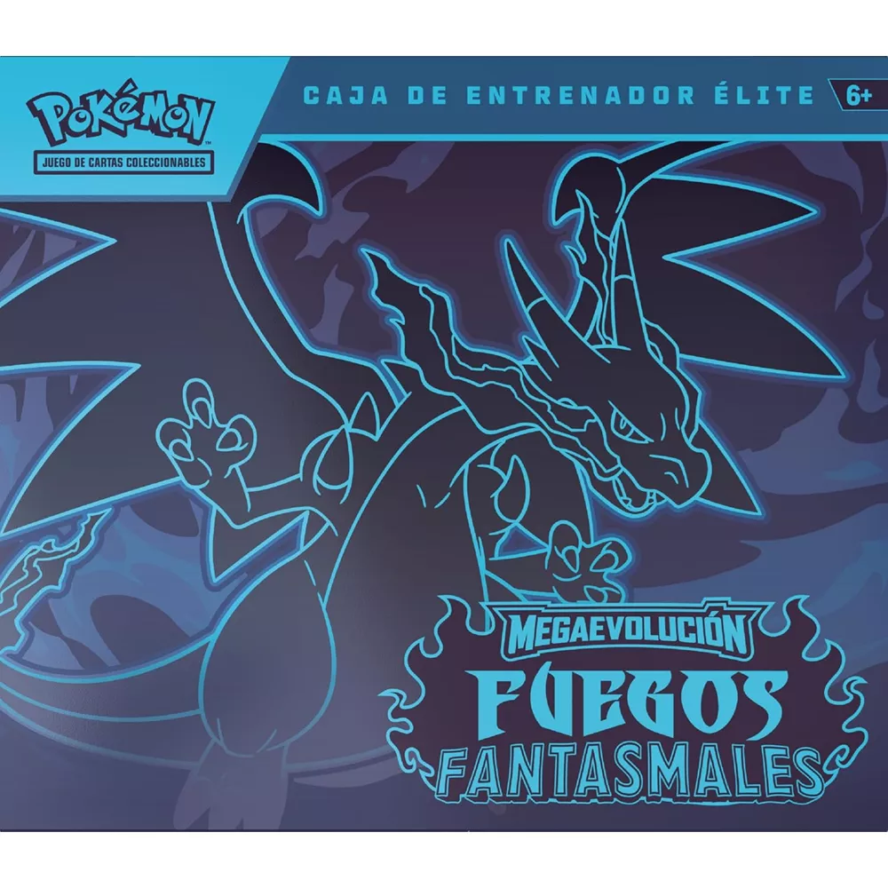 Caja Entrenador Pokémon TCG Élite Fuegos Fantasmales