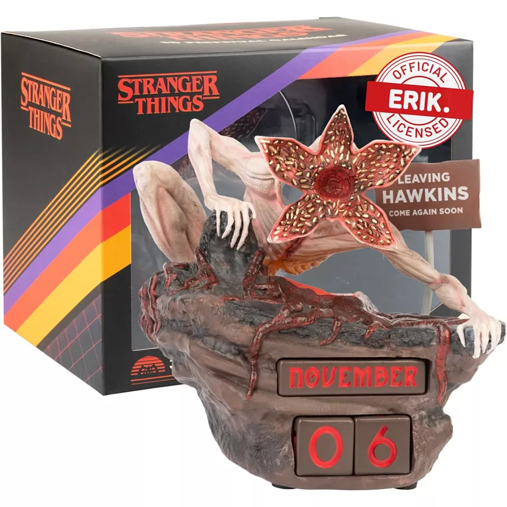 Calendario Perpetuo Stranger Things Demogorgon 3D