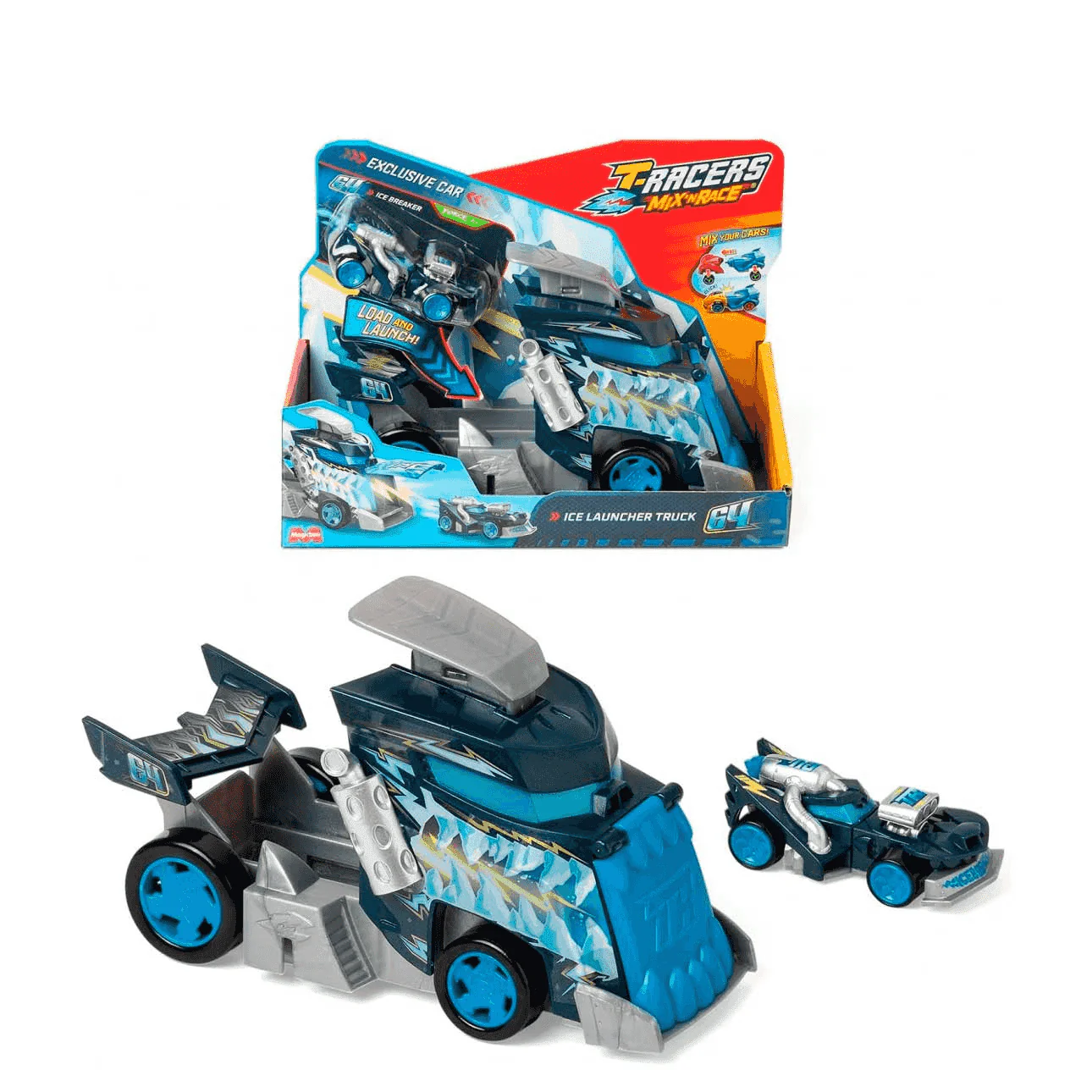 Camión Lanzador T-Racers Ice Launcher Truck