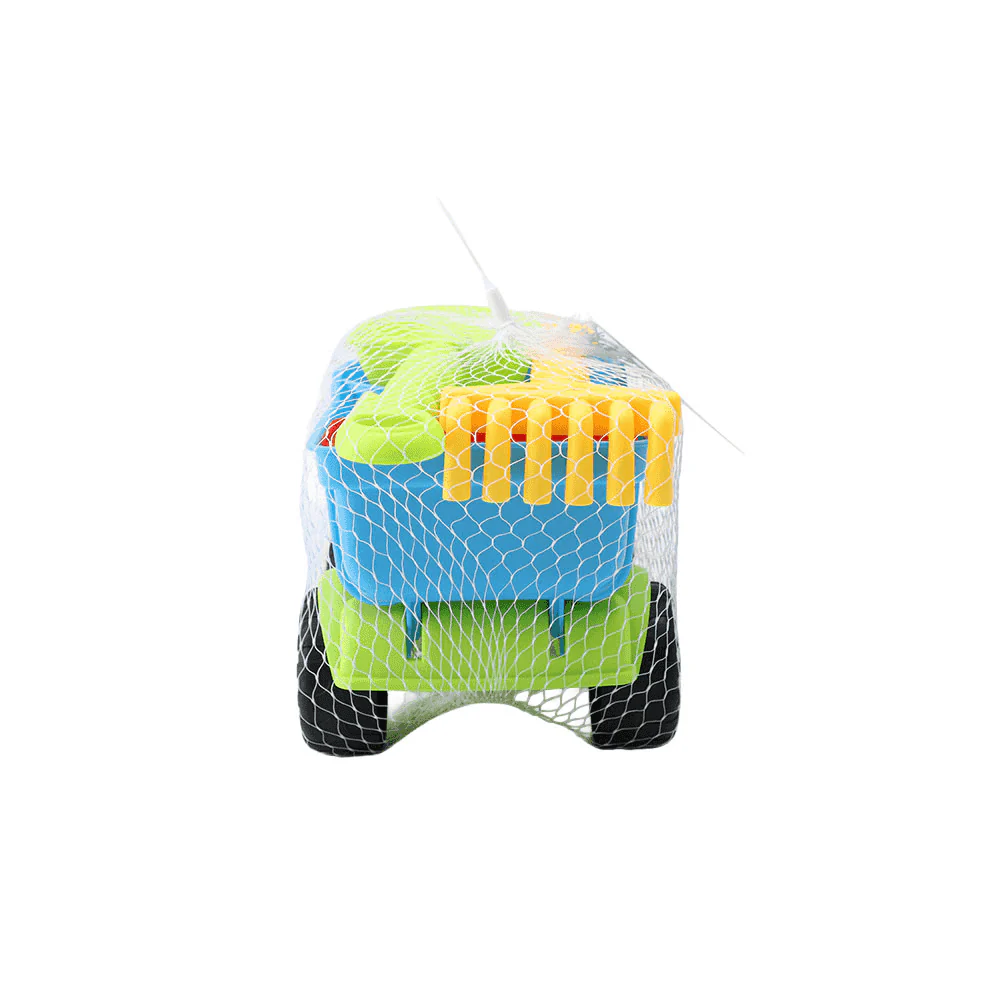 Camión volquete de playa con accesorios – Set de arena infantil surtido - Image 5
