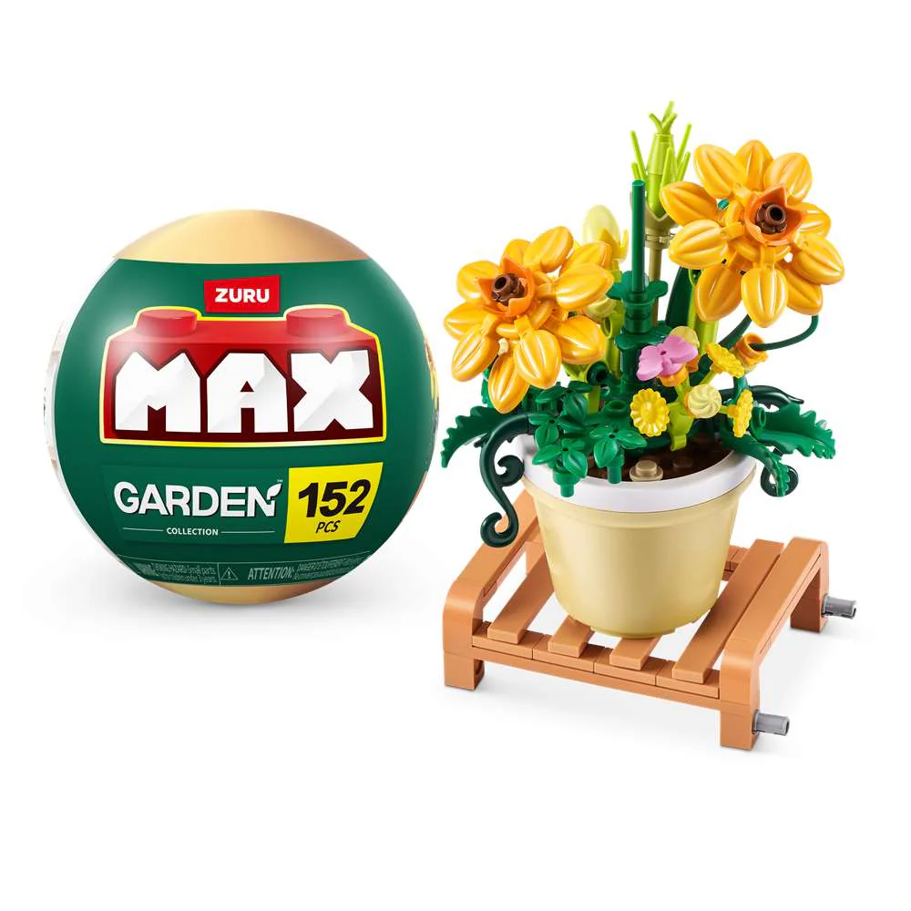 Cápsula Sorpresa MAX Garden con Bloques de Construcción - Image 2