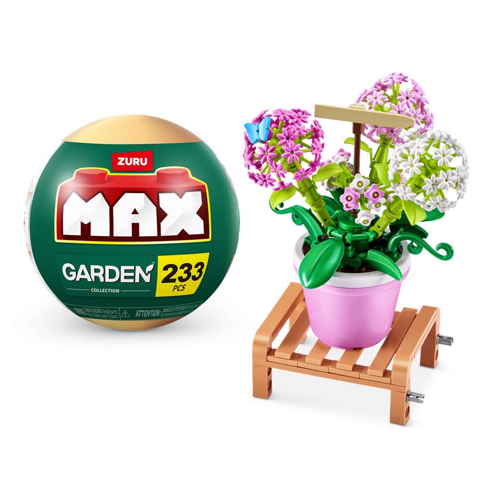 Cápsula Sorpresa MAX Garden con Bloques de Construcción - Image 3