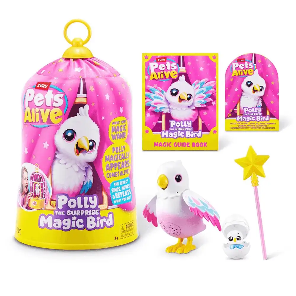 Cápsula Sorpresa Polly el Pájaro Mágico Pets Alive