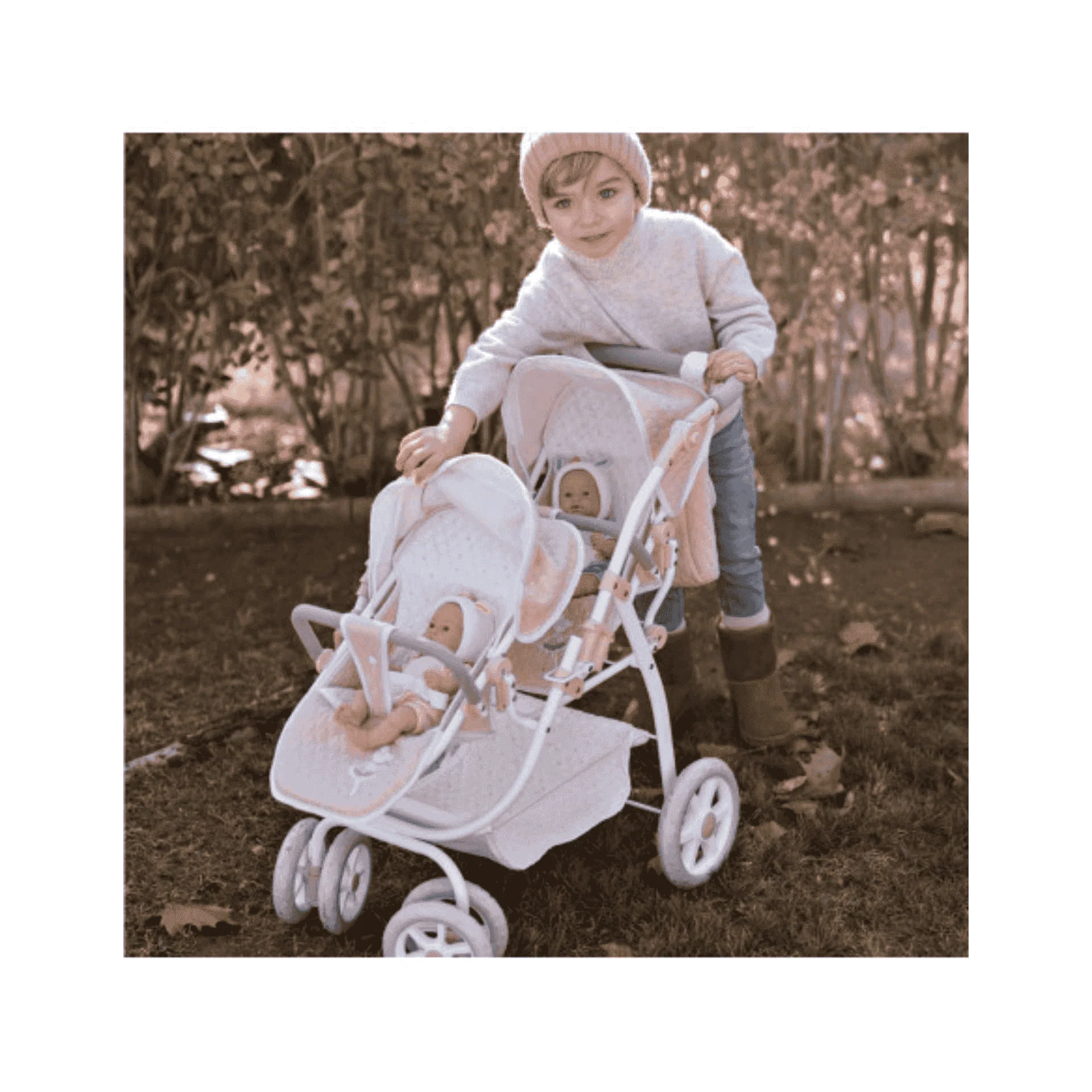 Carrito Gemelar Universe Plegable para Muñecas - Image 6