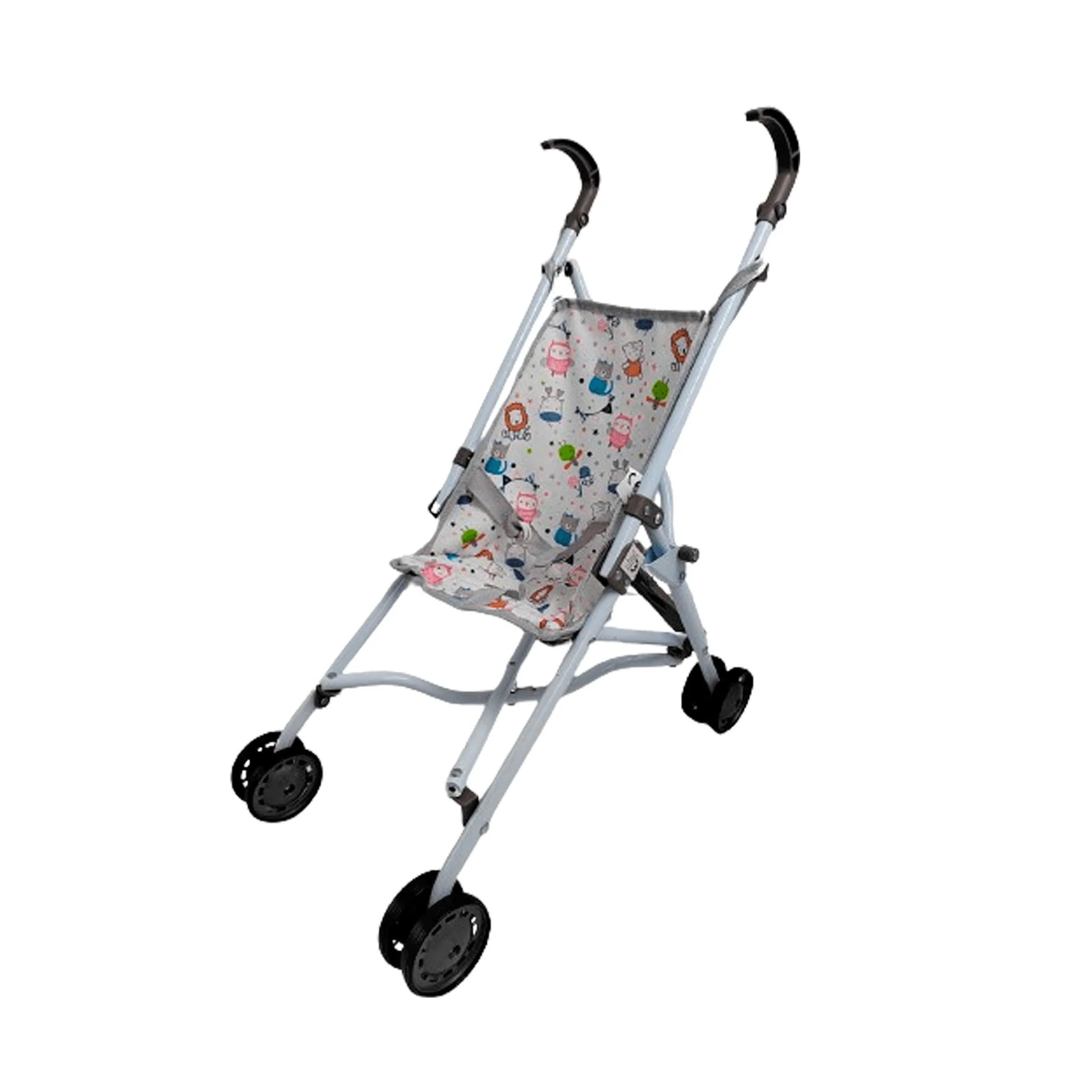 Carrito para muñecos PEQUEBEBE plegable