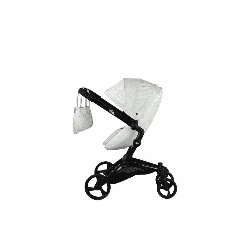 Carro de muñecas Urban con capota y bolso 82 cm - Muñecas Arias - Image 8