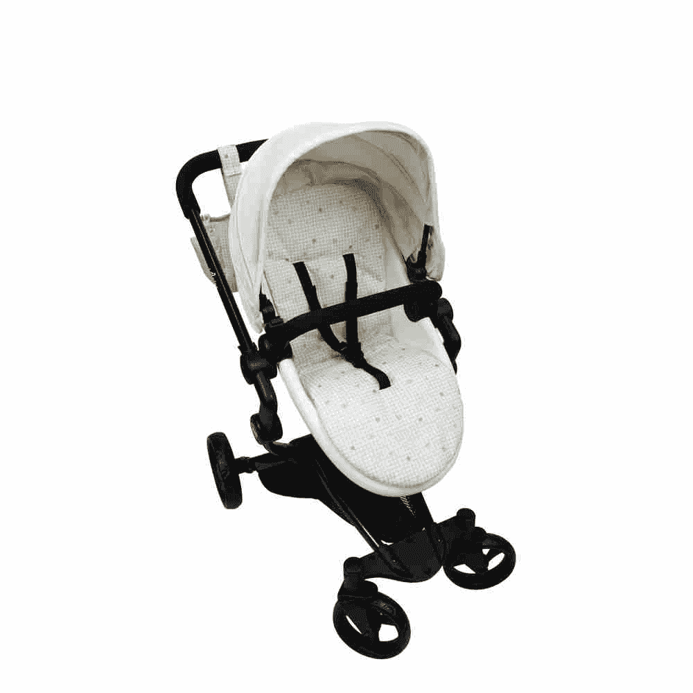 Carro de muñecas Urban con capota y bolso 82 cm - Muñecas Arias - Image 9