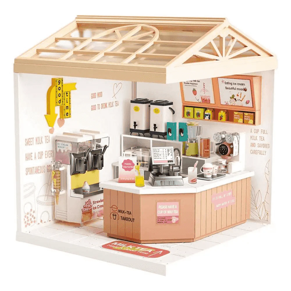Casa Miniatura DIY Dreamy Rooms con Luz – Kit de Construcción Creativa (Modelos Surtidos) - Image 3