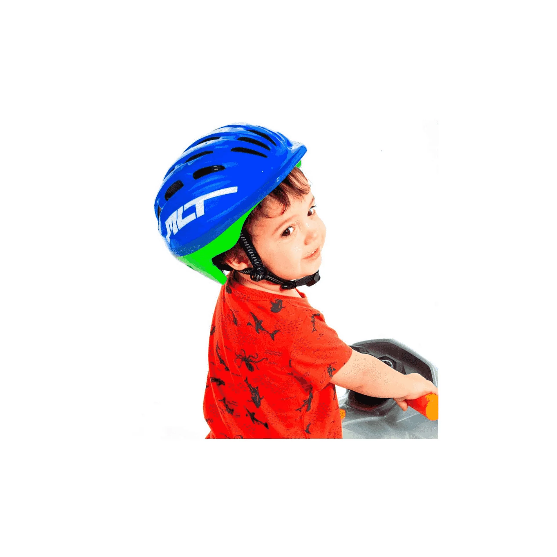 Casco Bici Azul de Molto