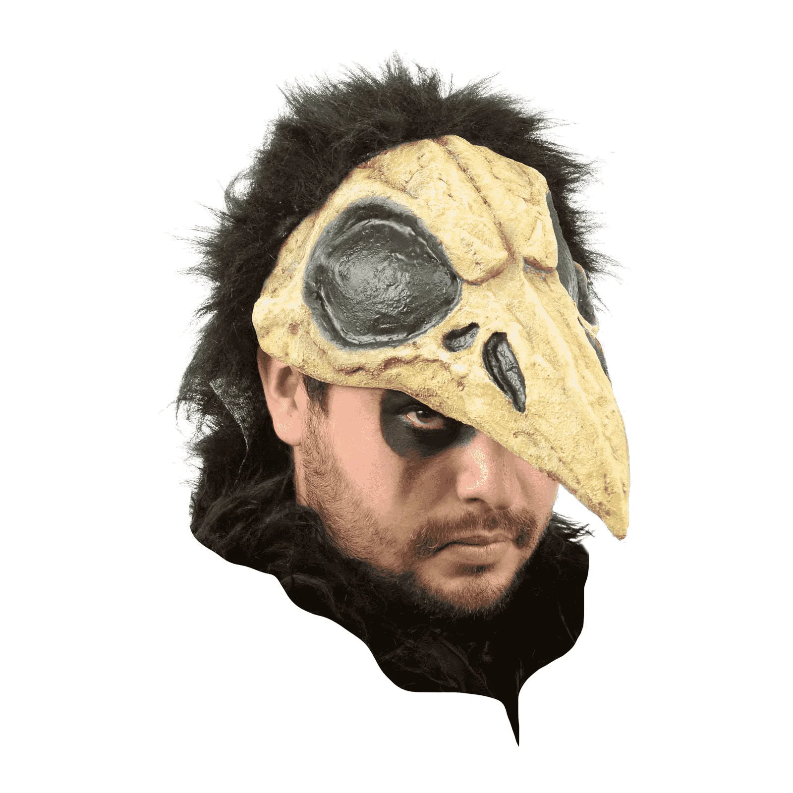 Casco Cuervo para disfraz