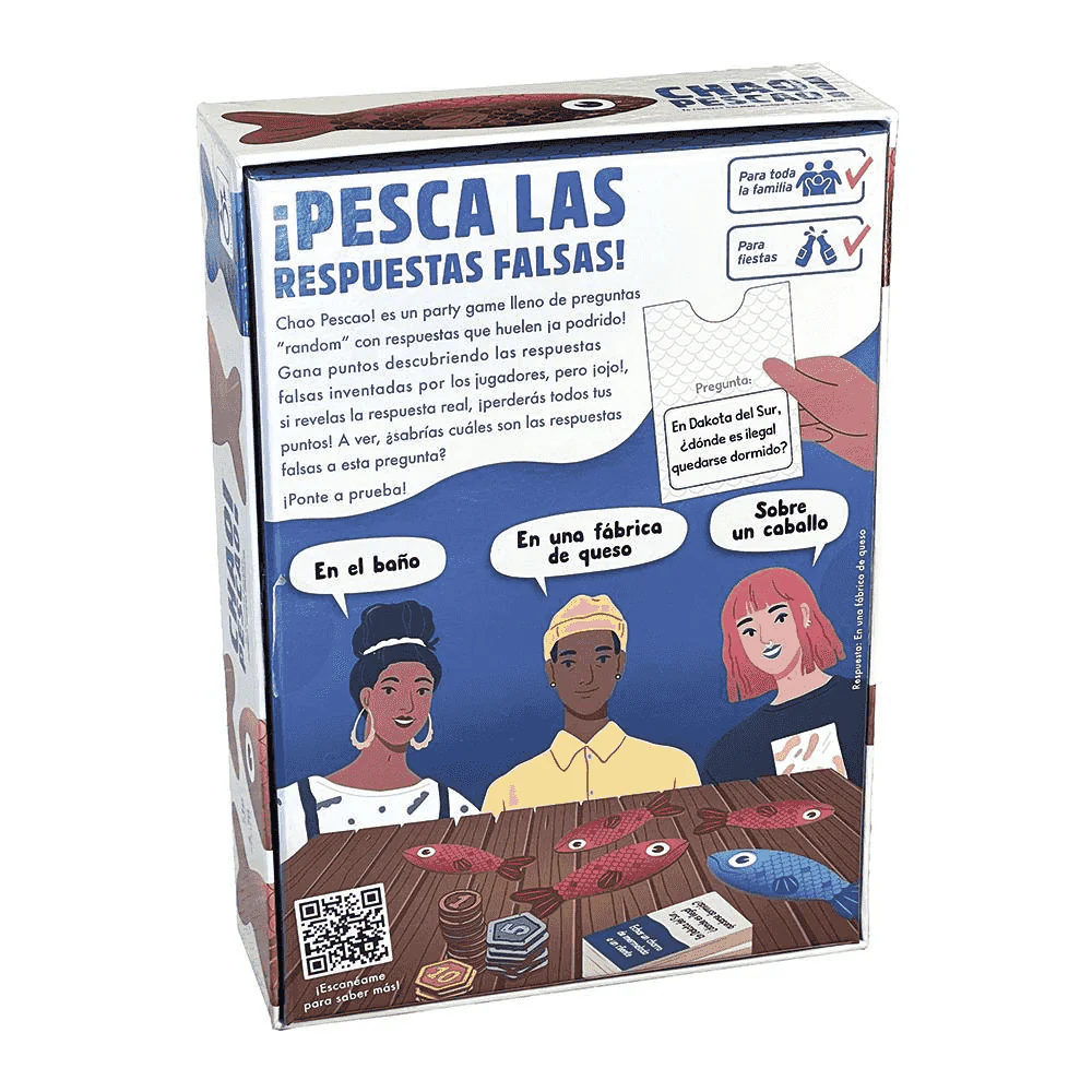 Chao Pescao! Juego de Mesa Mercurio - Image 3