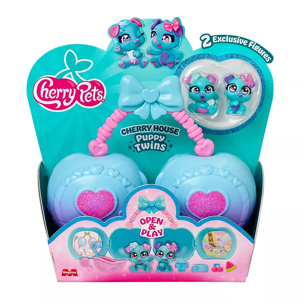 Cherry Pets Cherry House Puppy Twins – Casita con 2 figuras exclusivas - Image 4
