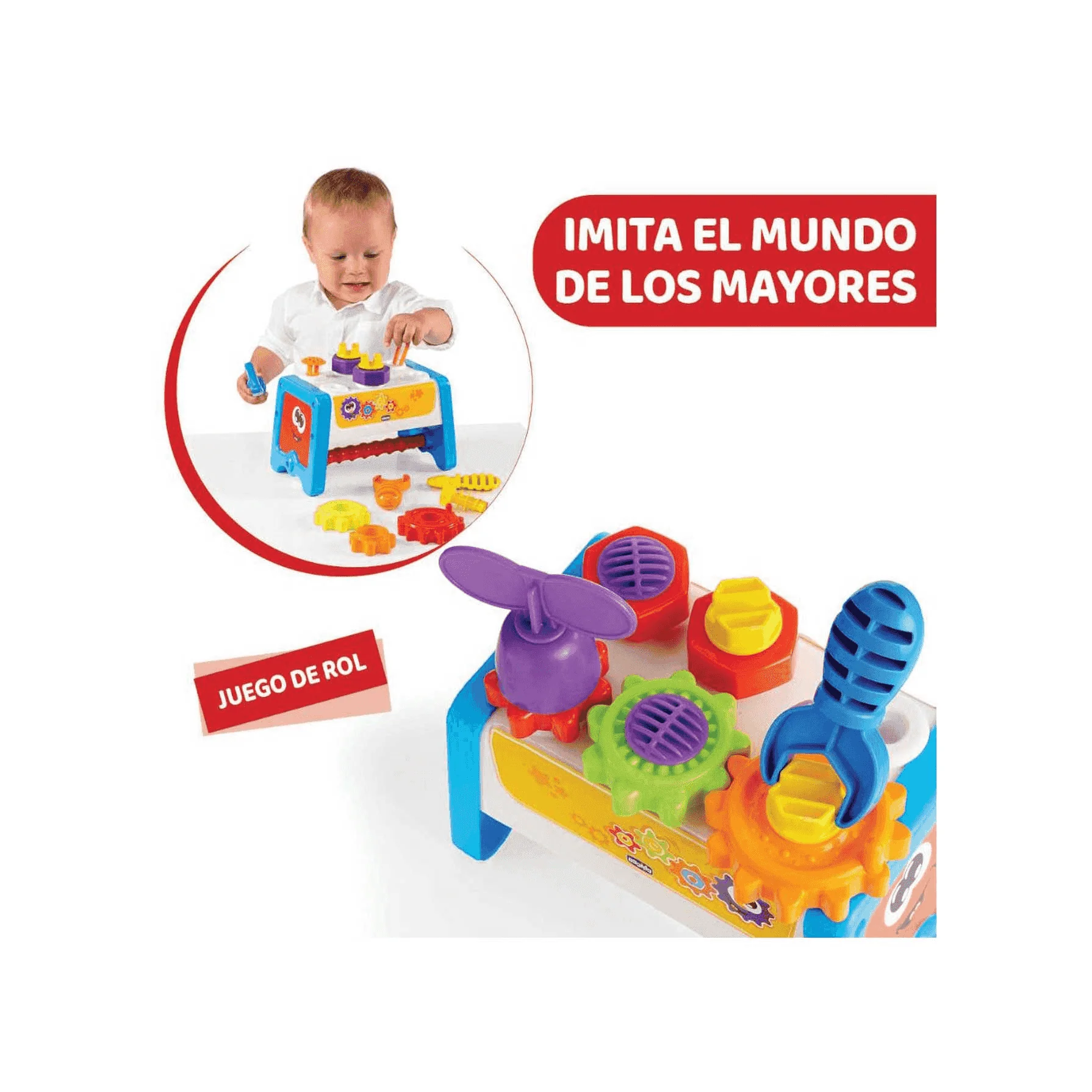 Chicco Escuela de Herramientas 2 En 1 - Image 3