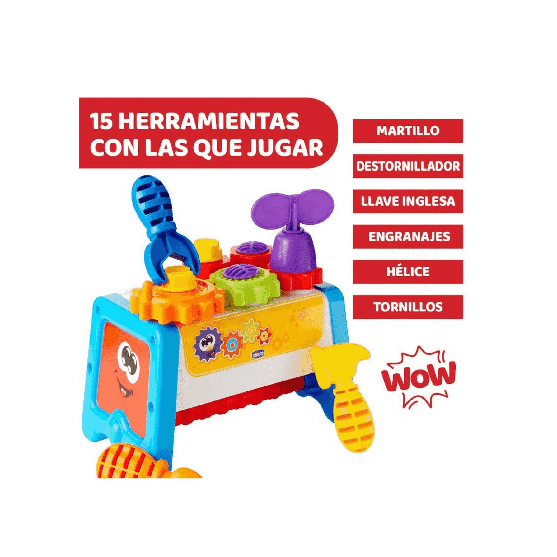 Chicco Escuela de Herramientas 2 En 1 - Image 4