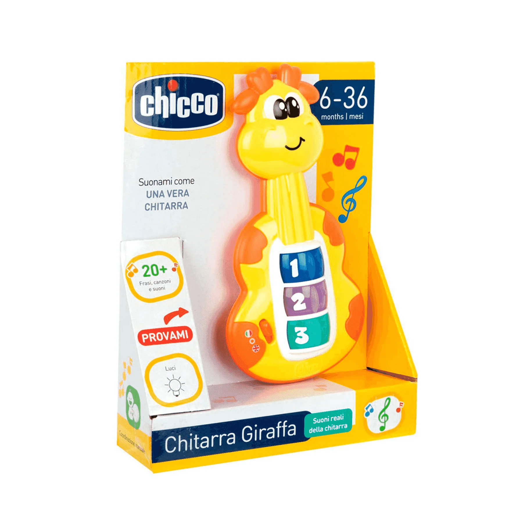 Chicco Guitarra Jirafa Bilingüe - Image 2