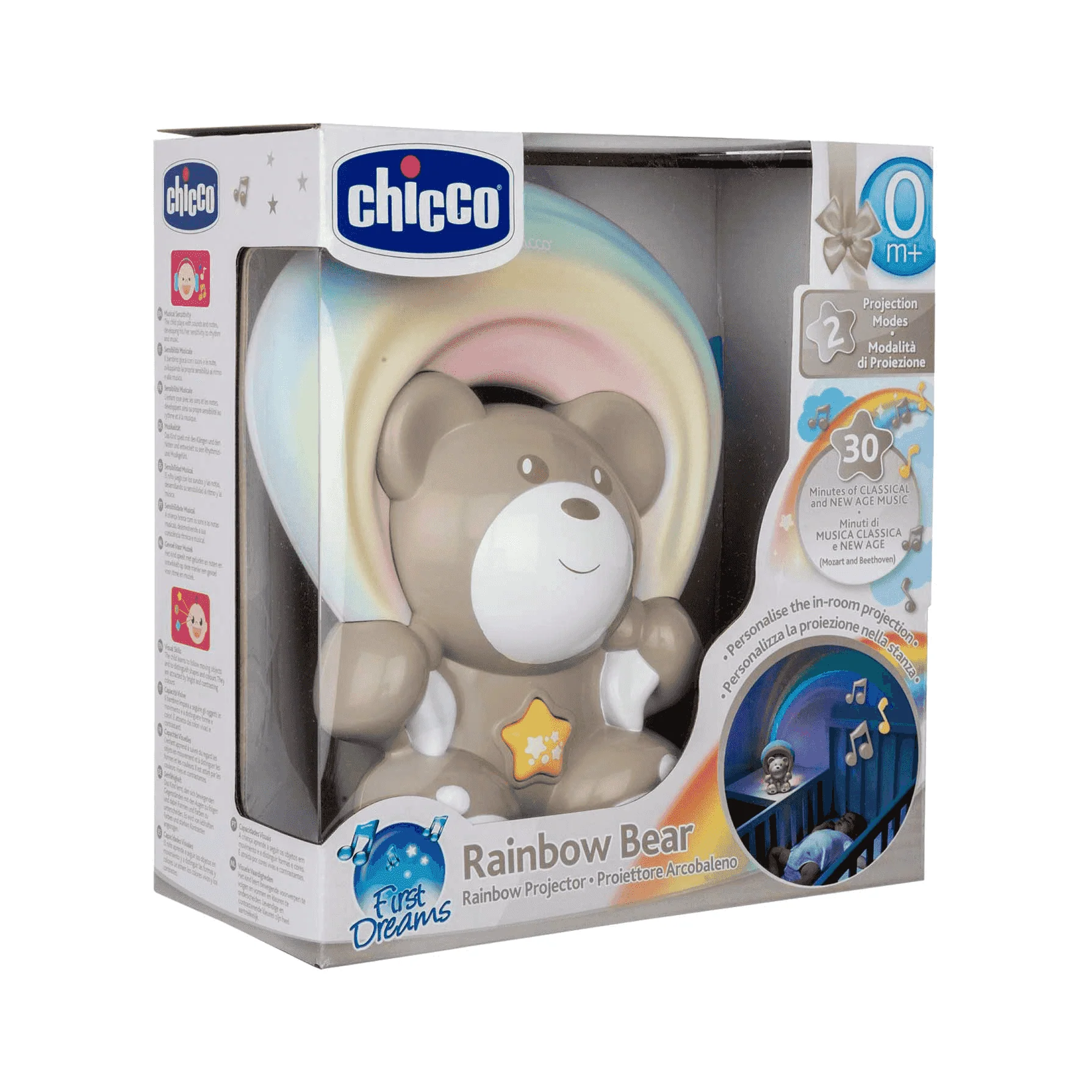 Chicco Osito Arocoiris Proyector Anti Oscuridad - Image 4