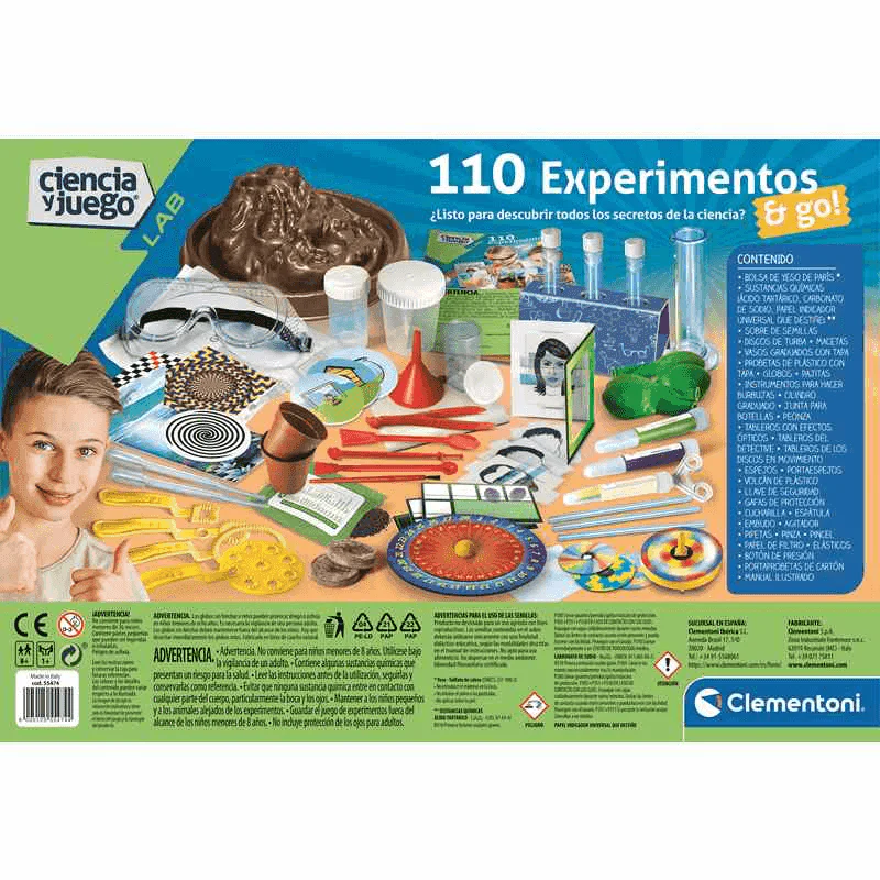 Ciencia en 110 experimentos Clementoni Juego Científico - Image 3