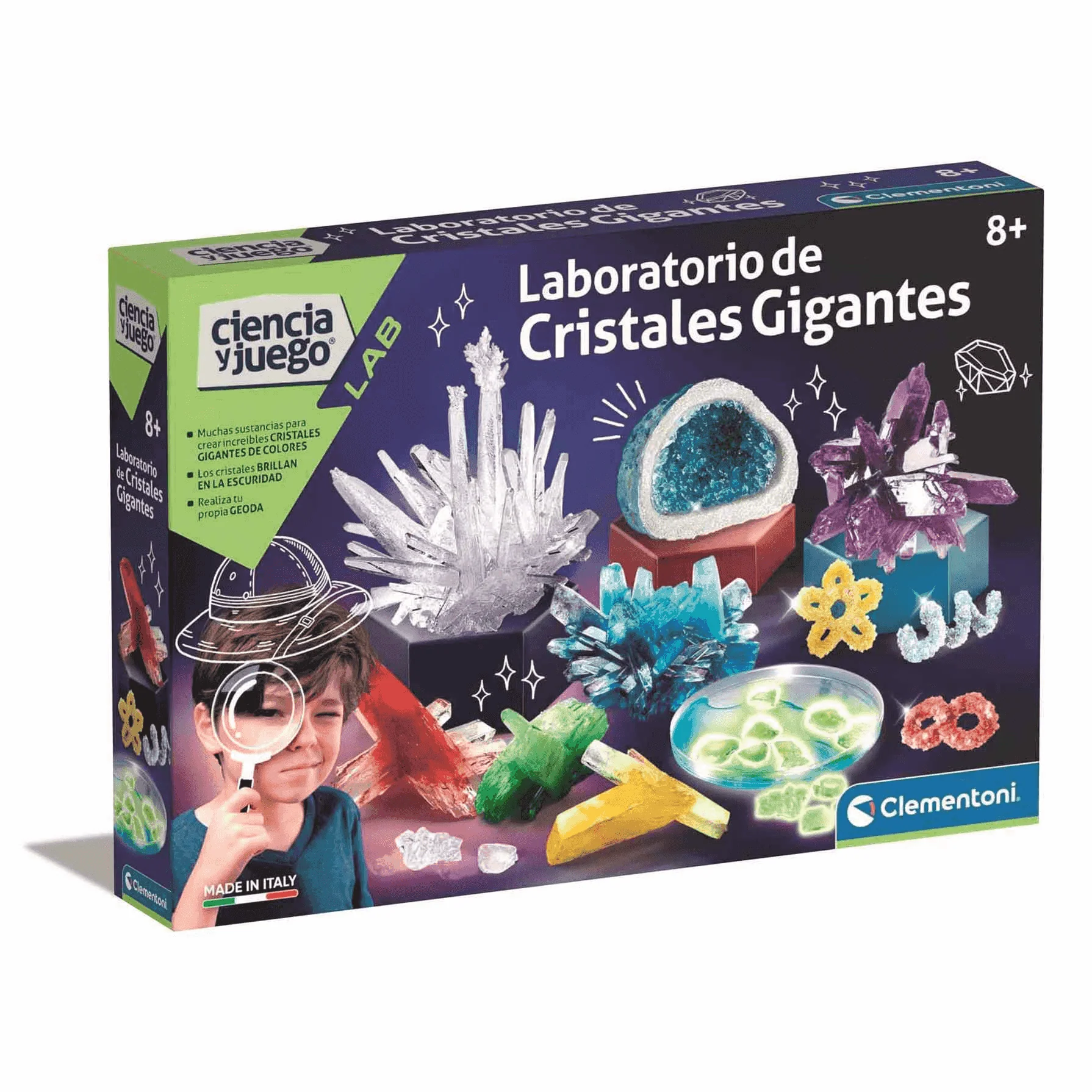 Ciencia y Juego Laboratorio de Cristales Gigantes