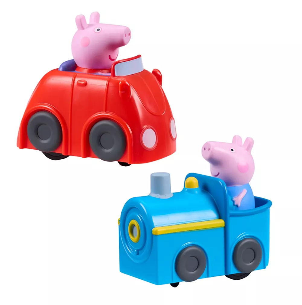 Circuito Peppa Pig – Tren y Coche Bandai - Image 2