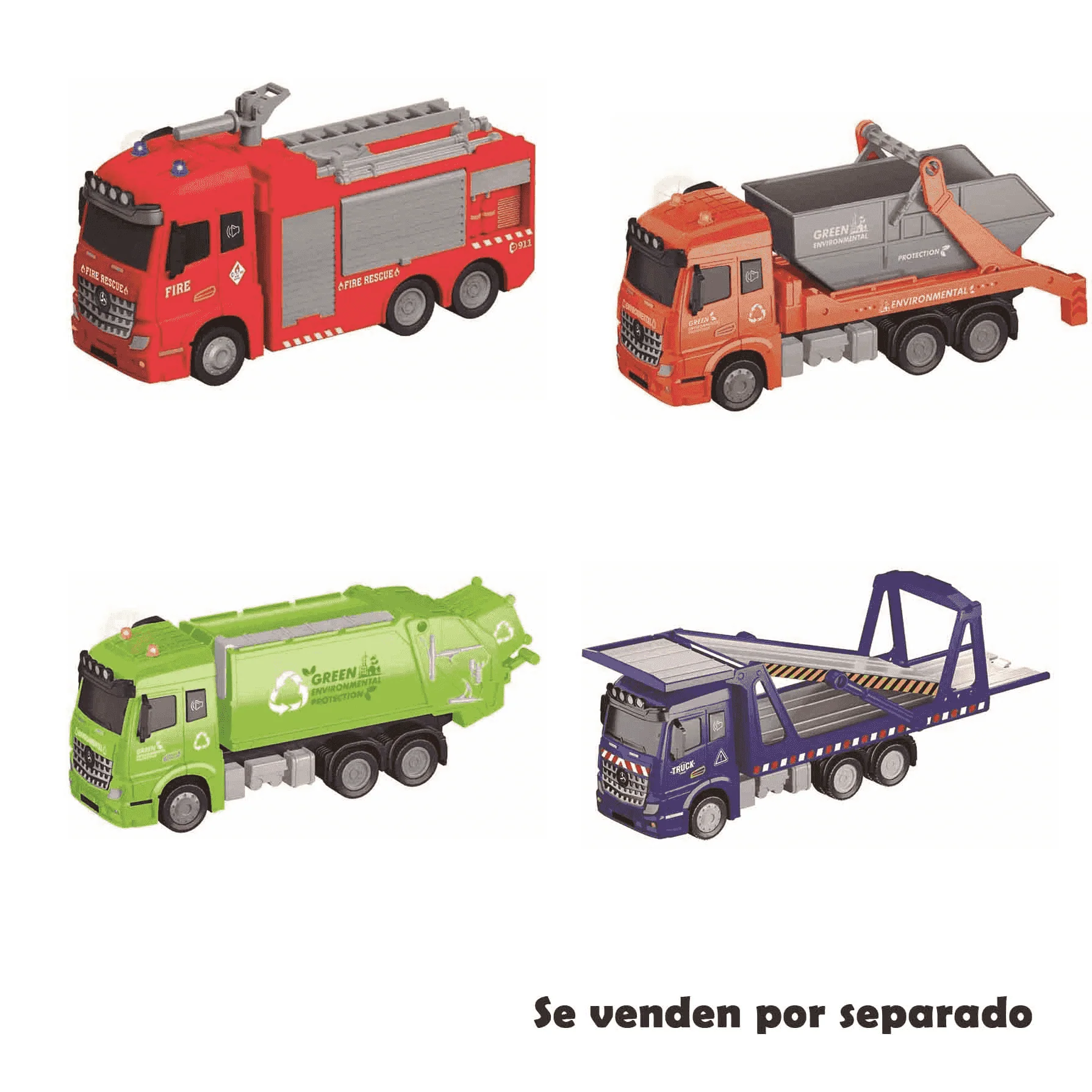 City Service Vehiculos de servicio Juguete