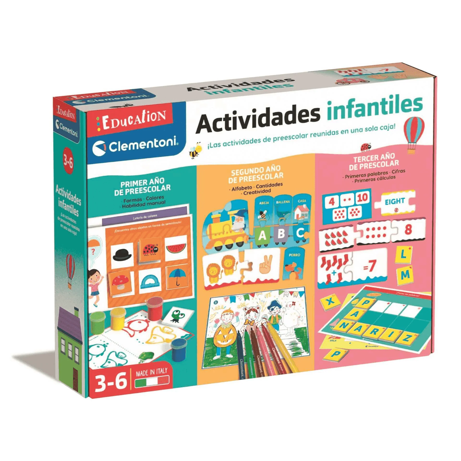 Clementoni Actividades Infantiles Kit Juegos