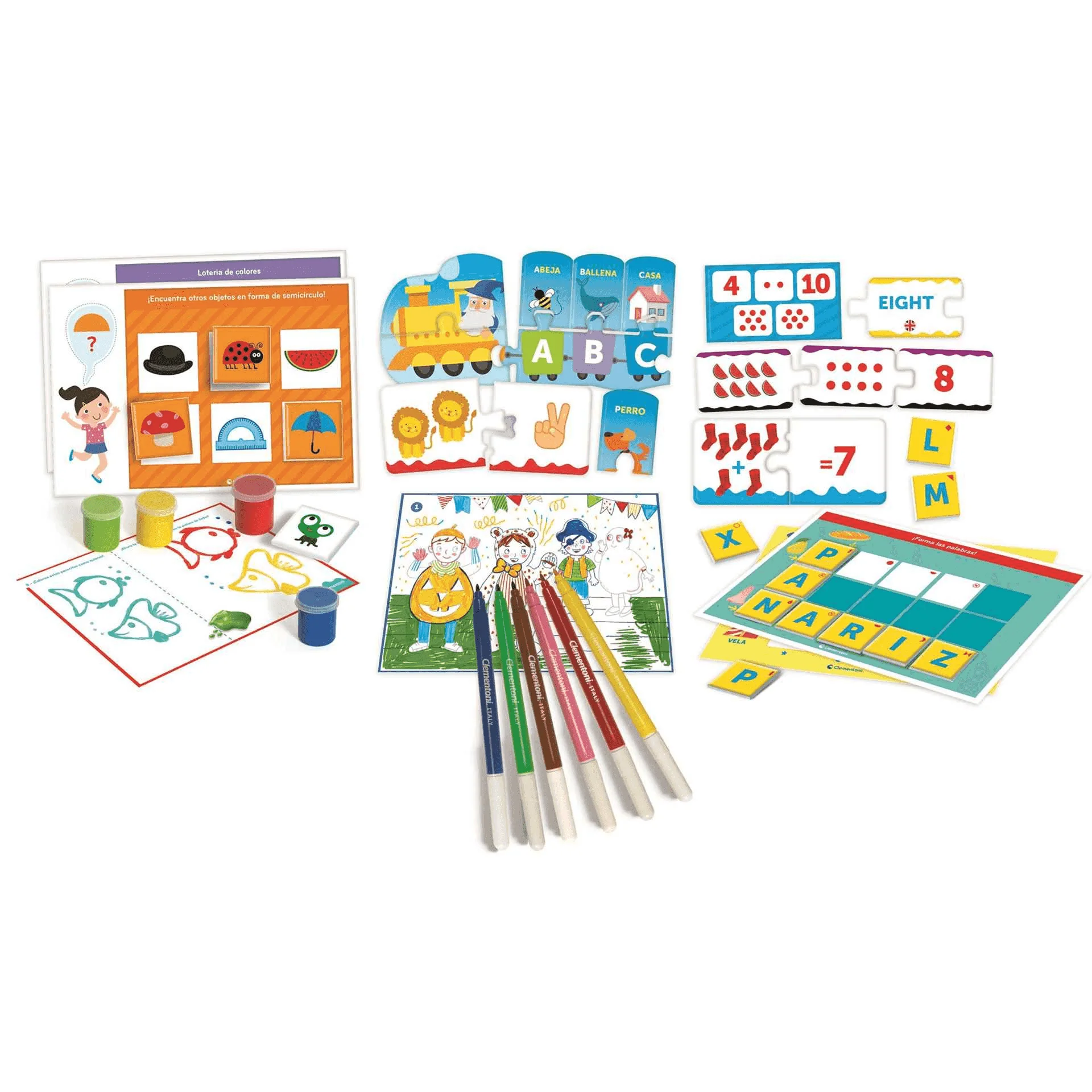 Clementoni Actividades Infantiles Kit Juegos - Image 2