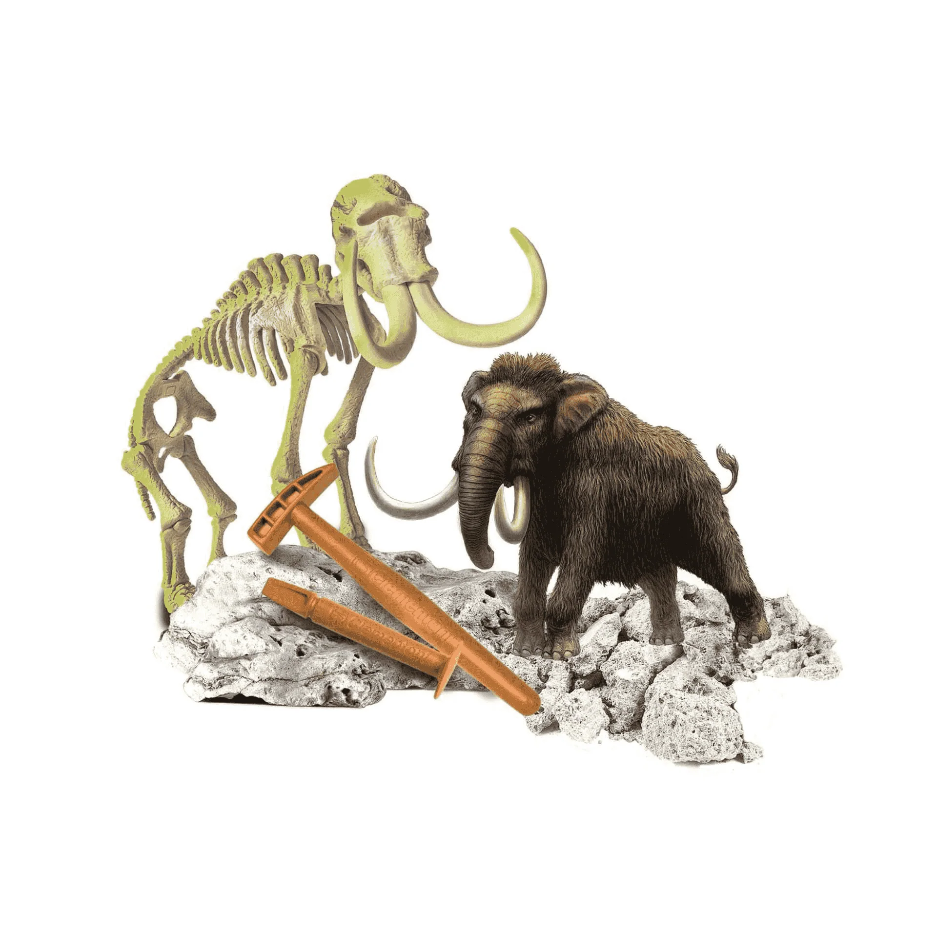 Clementoni Arqueojugando Mamut fosforescente - Image 2