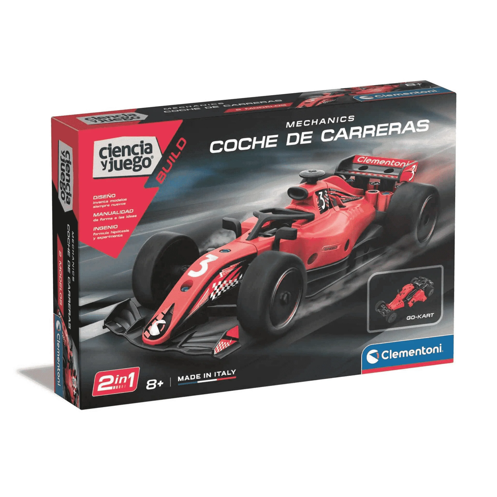 Clementoni Mechanics - Coche de Carreras