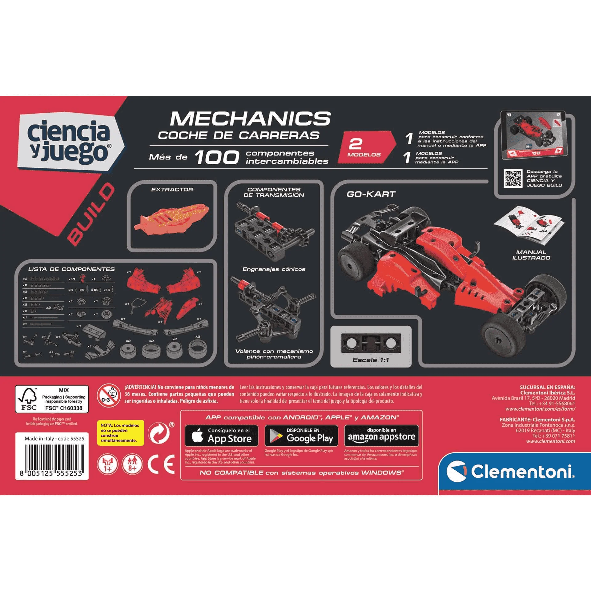 Clementoni Mechanics - Coche de Carreras - Image 3